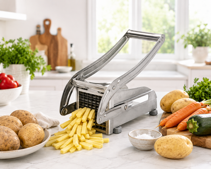 Cortador Papas Fritas De Acero Manual